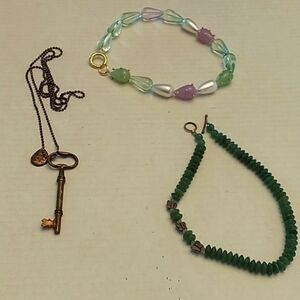 Set of Three Fashion Necklaces